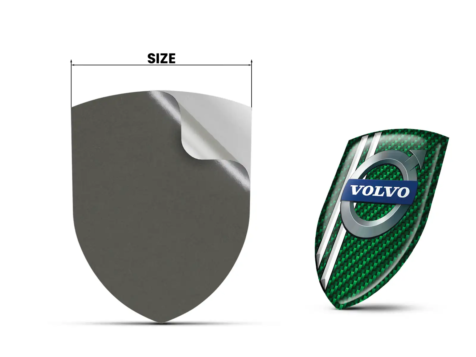 Volvo Vinilos Ventana Personalizados Máximo Resistentes